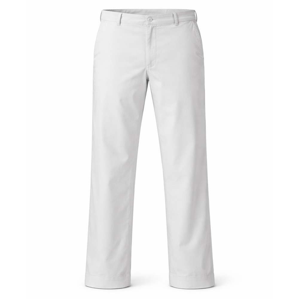 Nike Golf Dri-FIT Pants Men's 40x30 White Flat Front Performance Chino